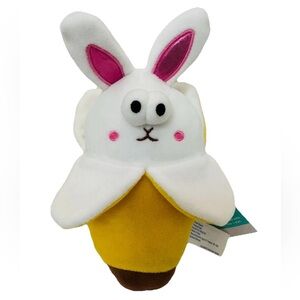 Way To Celebrate Easter - Banana Bunny Soft Plush Stuffed Toy 7-inch NEW!